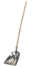 Lopata za snijeg i žito s drškom - 41×33cm