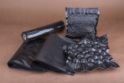 Vrećica crna_crna 20 × 30cm za vakuumsko pakiranje - 100kom