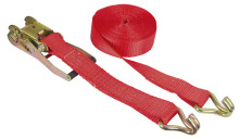 Pojas za vezivanje sa zaustavljačem  8m × 50mm - 5000kg crveni