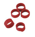 Spiralno prstenje za perad 16mm (20kom) - crveno