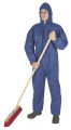 Odijelo za jednokratnu uporabu 55g/m2, plavo - XXL