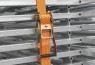 Pojas za vezivanje sa zaustavljačem 15m × 50mm - 4000kg narančasti