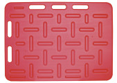 Ploča za tjeranje svinja  94×76cm - crvena