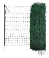 Mreža za perad, 112cm, dvostruki krak - zelena 15m
