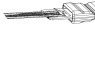 Spojnica za traku Litzclip inox - 12,5mm (5 kom)
