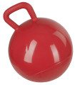 Lopta za konja sa ventilom - crvena 25cm